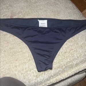 Roxy Charcoal Bikini Bottom